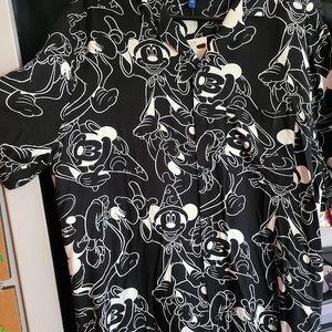 Sorcerer Mickey Button Down Shirt